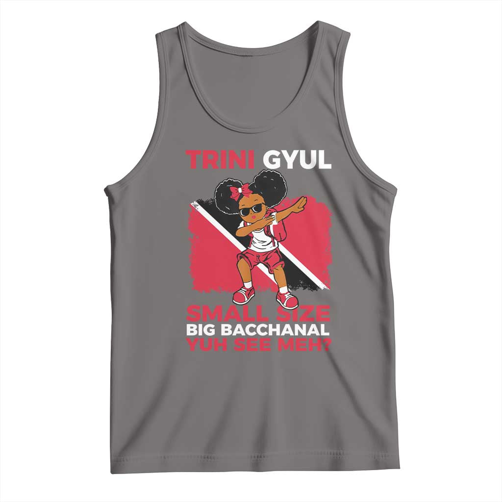 Trini Gyul Tank Top Funny Trinidadian Girl Afro Island Girls Caribbean - Wonder Print Shop
