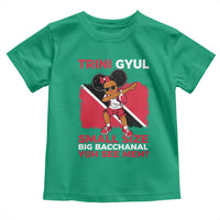 Trini Gyul Toddler T Shirt Funny Trinidadian Girl Afro Island Girls Caribbean - Wonder Print Shop