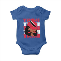 Proud Trini Afro Black Woman Baby Onesie Trinidad and Tobago Flag Pride - Wonder Print Shop