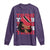 Proud Trini Afro Black Woman Long Sleeve Shirt Trinidad and Tobago Flag Pride - Wonder Print Shop