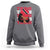 Proud Trini Afro Black Woman Sweatshirt Trinidad and Tobago Flag Pride - Wonder Print Shop