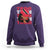 Proud Trini Afro Black Woman Sweatshirt Trinidad and Tobago Flag Pride - Wonder Print Shop