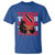 Proud Trini Afro Black Woman T Shirt Trinidad and Tobago Flag Pride - Wonder Print Shop