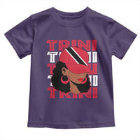 Proud Trini Afro Black Woman Toddler T Shirt Trinidad and Tobago Flag Pride - Wonder Print Shop