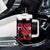 Proud Trini Afro Black Woman Tumbler With Handle Trinidad and Tobago Flag Pride - Wonder Print Shop