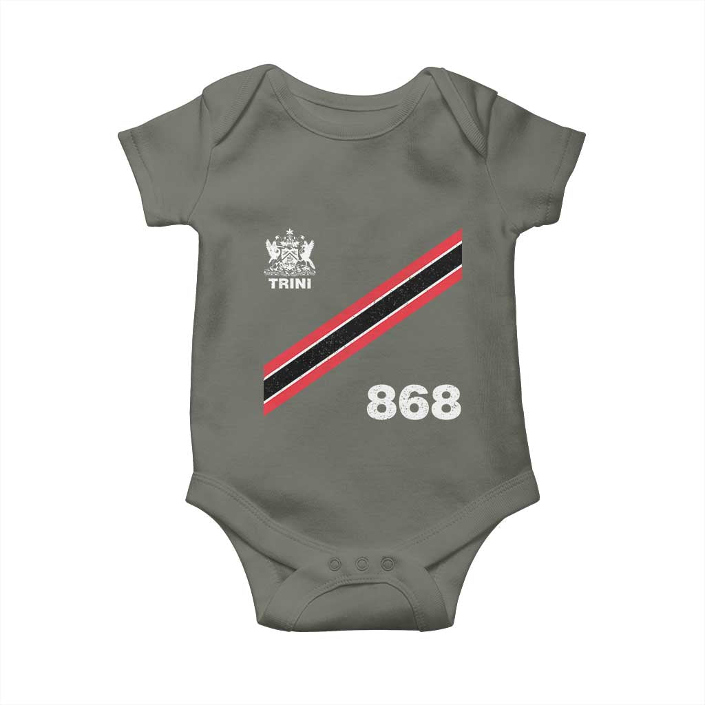 Trinidad and Tobago Flag Baby Onesie 868 Trini Soccer Fan - Wonder Print Shop
