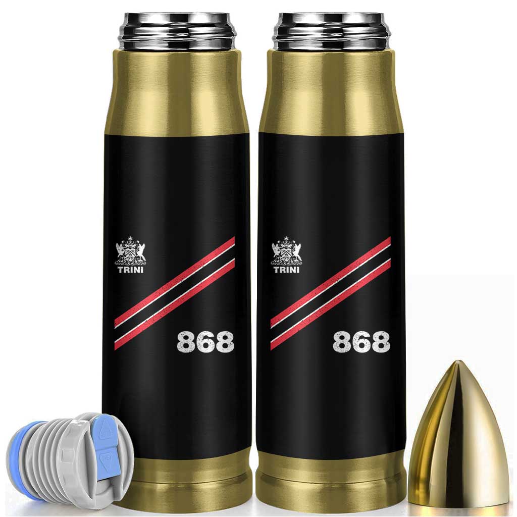Trinidad and Tobago Flag Bullet Tumbler 868 Trini Soccer Fan - Wonder Print Shop