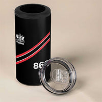Trinidad and Tobago Flag 4 in 1 Can Cooler Tumbler 868 Trini Soccer Fan - Wonder Print Shop