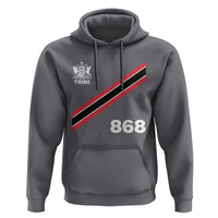 Trinidad and Tobago Flag Hoodie 868 Trini Soccer Fan - Wonder Print Shop