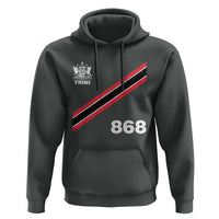 Trinidad and Tobago Flag Hoodie 868 Trini Soccer Fan - Wonder Print Shop