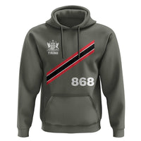 Trinidad and Tobago Flag Hoodie 868 Trini Soccer Fan - Wonder Print Shop