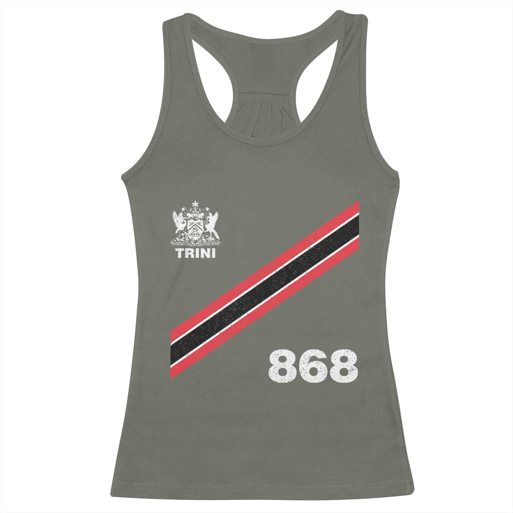 Trinidad and Tobago Flag Racerback Tank Top 868 Trini Soccer Fan - Wonder Print Shop