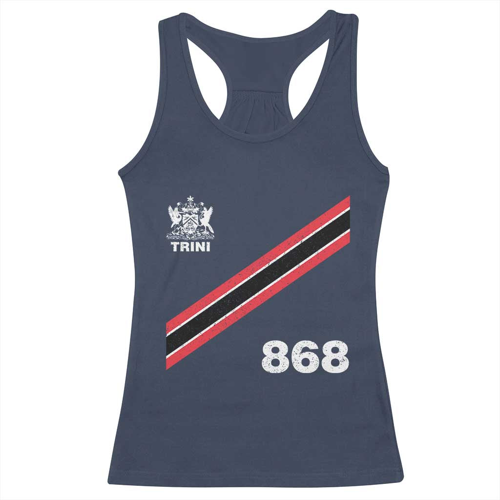 Trinidad and Tobago Flag Racerback Tank Top 868 Trini Soccer Fan - Wonder Print Shop