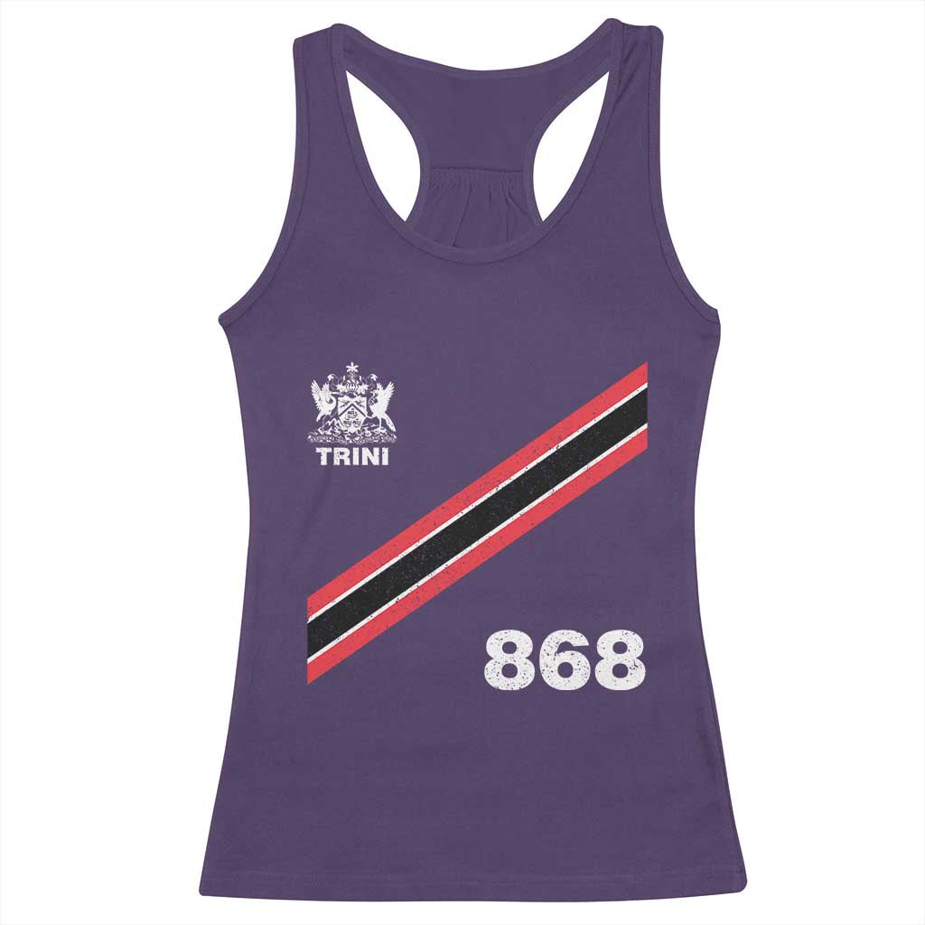 Trinidad and Tobago Flag Racerback Tank Top 868 Trini Soccer Fan - Wonder Print Shop