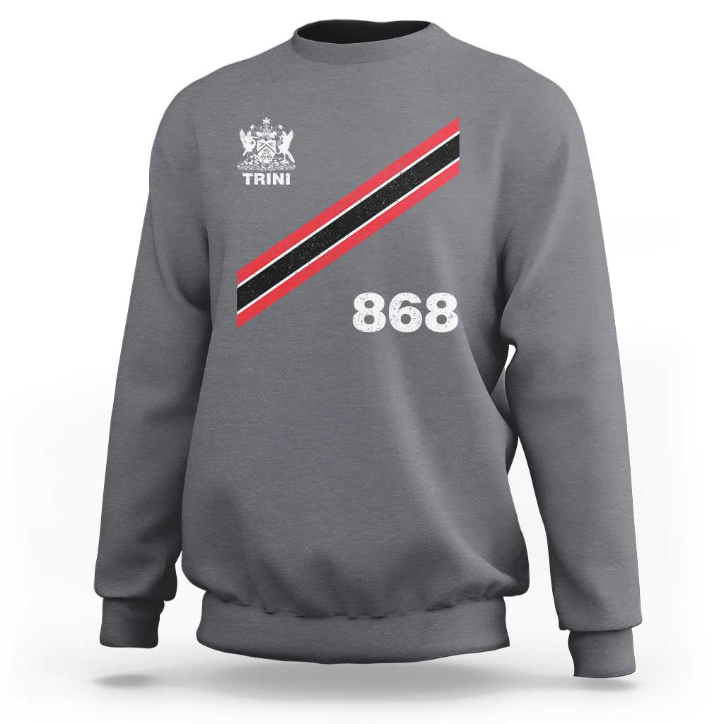 Trinidad and Tobago Flag Sweatshirt 868 Trini Soccer Fan - Wonder Print Shop