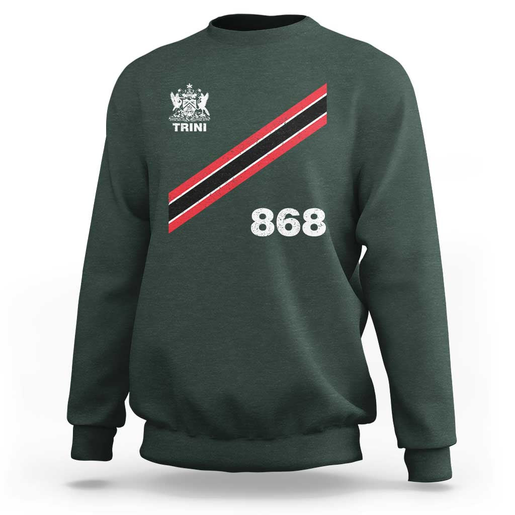 Trinidad and Tobago Flag Sweatshirt 868 Trini Soccer Fan - Wonder Print Shop