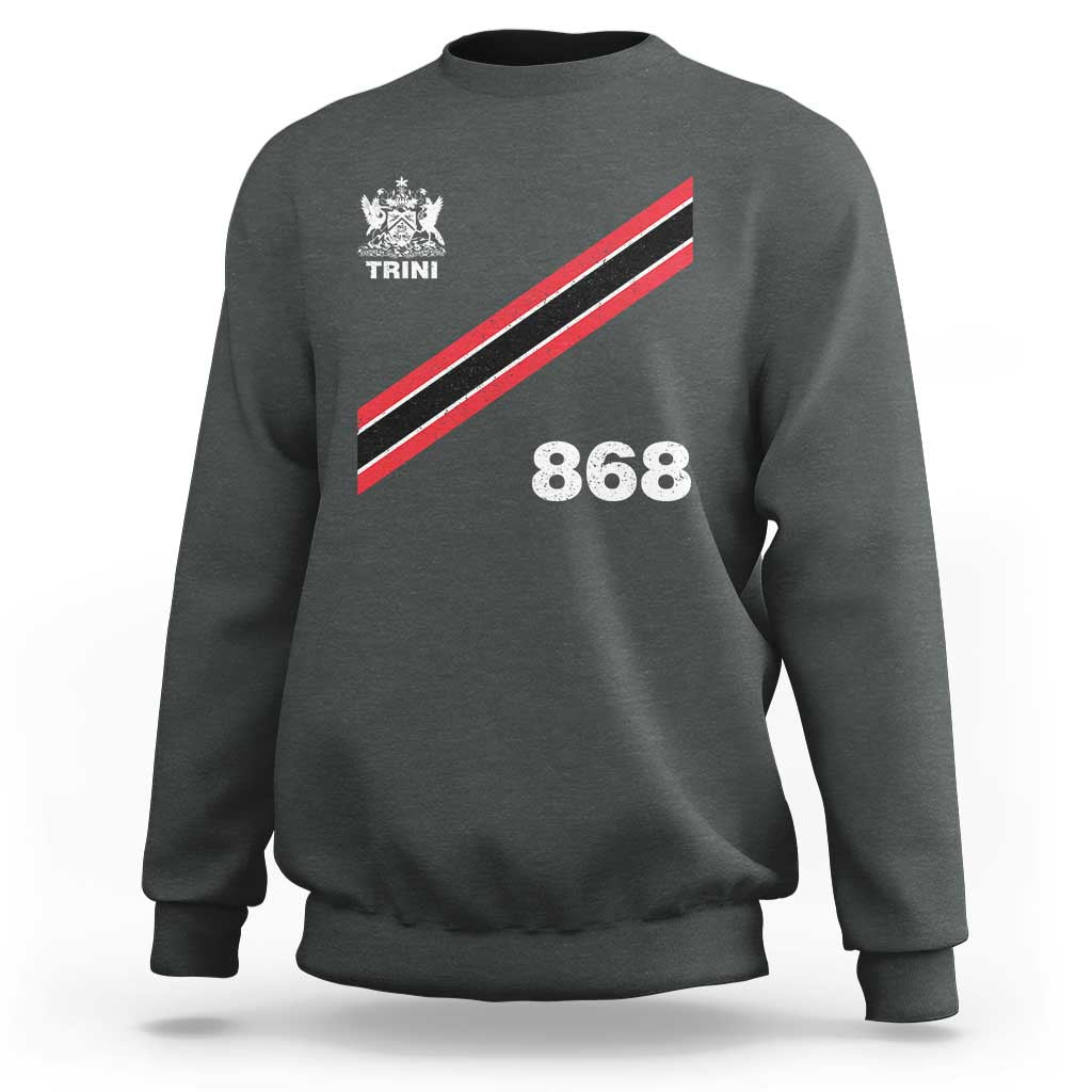 Trinidad and Tobago Flag Sweatshirt 868 Trini Soccer Fan - Wonder Print Shop