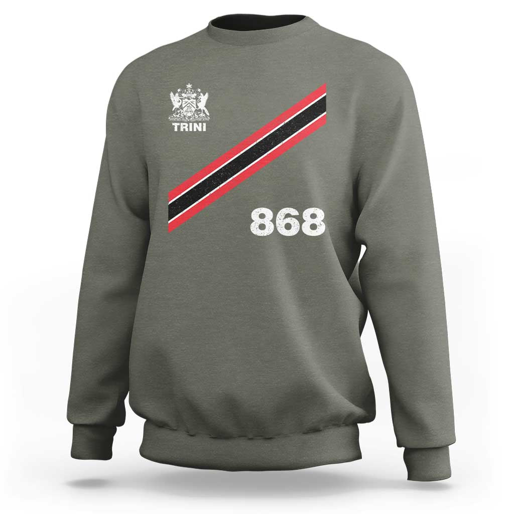 Trinidad and Tobago Flag Sweatshirt 868 Trini Soccer Fan - Wonder Print Shop