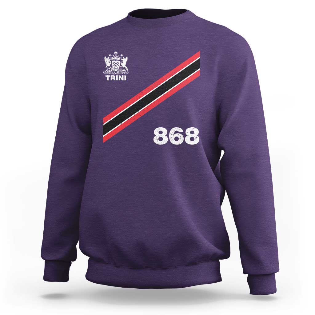 Trinidad and Tobago Flag Sweatshirt 868 Trini Soccer Fan - Wonder Print Shop