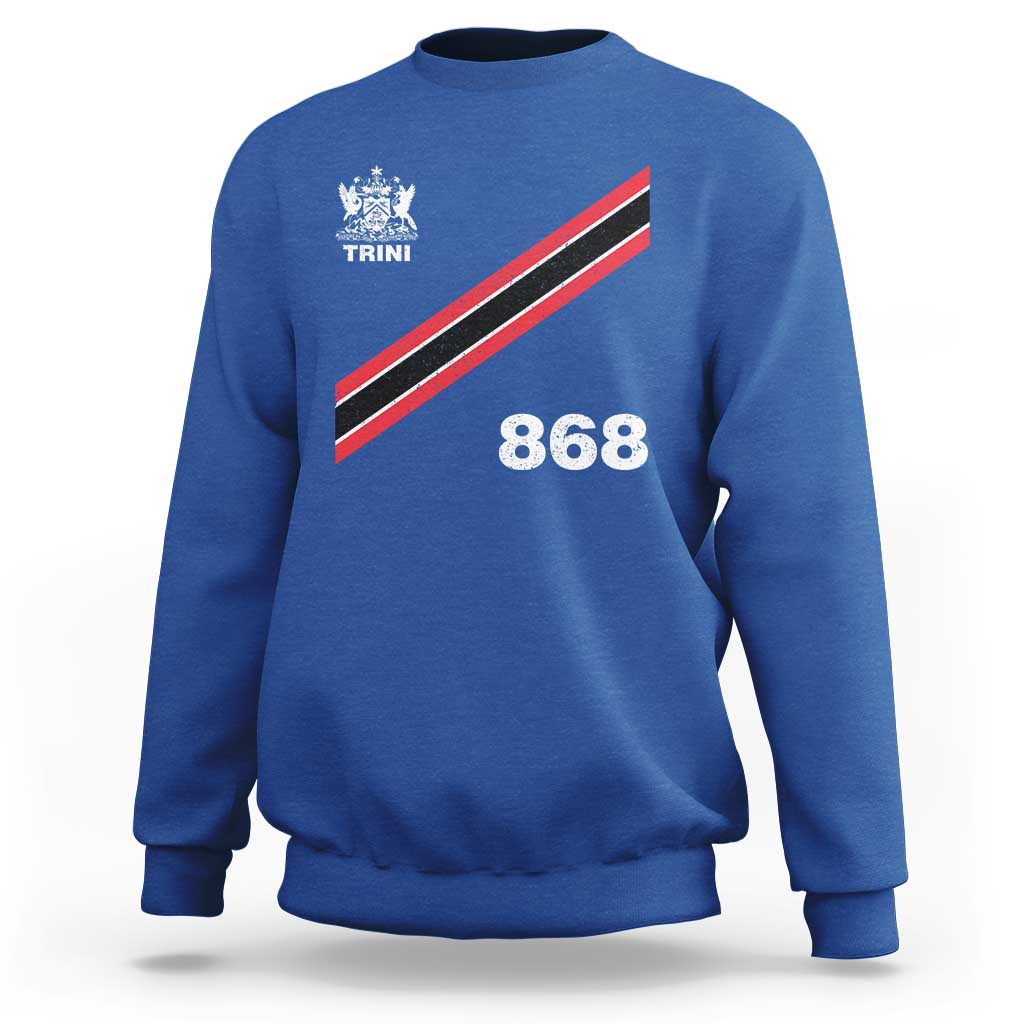 Trinidad and Tobago Flag Sweatshirt 868 Trini Soccer Fan - Wonder Print Shop
