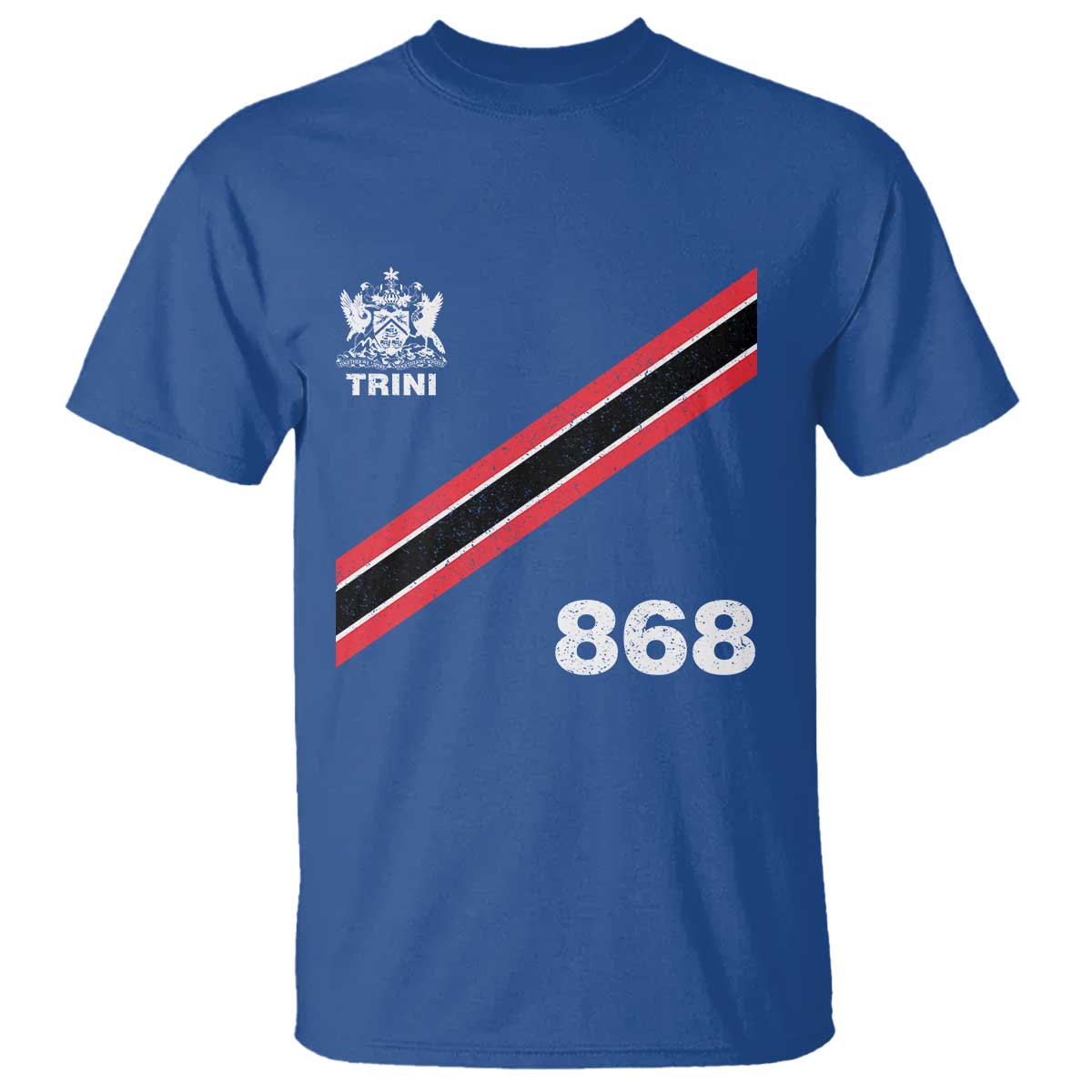 Trinidad and Tobago Flag T Shirt 868 Trini Soccer Fan - Wonder Print Shop