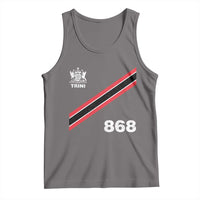Trinidad and Tobago Flag Tank Top 868 Trini Soccer Fan - Wonder Print Shop
