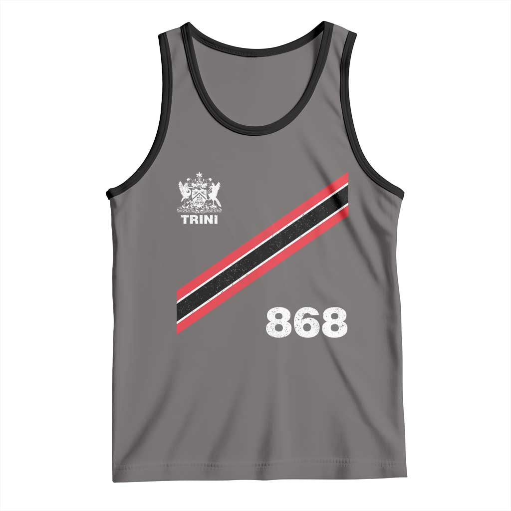 Trinidad and Tobago Flag Tank Top 868 Trini Soccer Fan - Wonder Print Shop