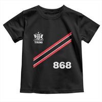 Trinidad and Tobago Flag Toddler T Shirt 868 Trini Soccer Fan - Wonder Print Shop
