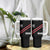 Trinidad and Tobago Flag Tumbler With Handle 868 Trini Soccer Fan - Wonder Print Shop
