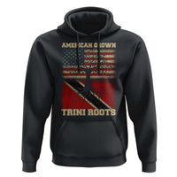 American Grown Trini Roots Hoodie Trinidad and Tobago USA Flag Trinidadian Proud Us - Wonder Print Shop