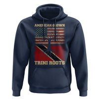 American Grown Trini Roots Hoodie Trinidad and Tobago USA Flag Trinidadian Proud Us - Wonder Print Shop