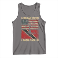 American Grown Trini Roots Tank Top Trinidad and Tobago USA Flag Trinidadian Proud Us - Wonder Print Shop
