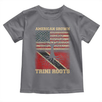 American Grown Trini Roots Toddler T Shirt Trinidad and Tobago USA Flag Trinidadian Proud Us - Wonder Print Shop