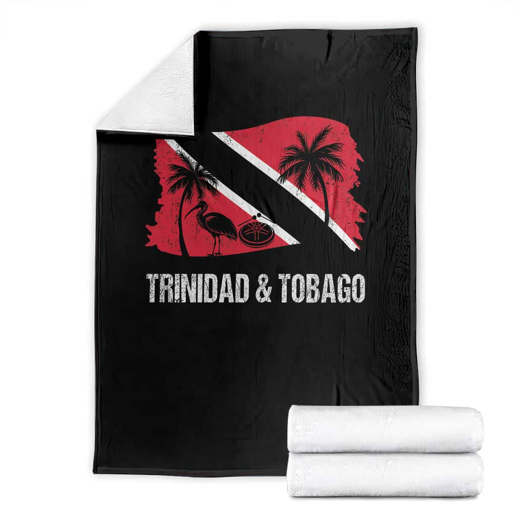 Trini Pride Throw Blanket Caribbean Trinidad And Tobago Flag