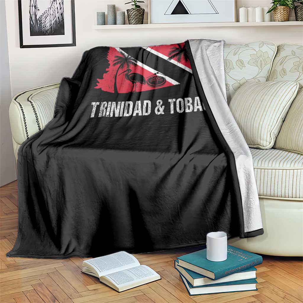 Trini Pride Throw Blanket Caribbean Trinidad And Tobago Flag