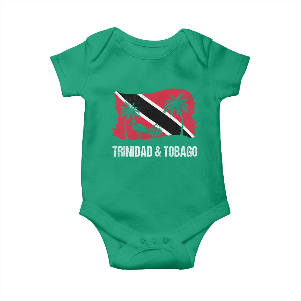 Trini Pride Baby Onesie Caribbean Trinidad And Tobago Flag