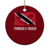 Trini Pride Ceramic Ornament Caribbean Trinidad And Tobago Flag