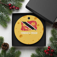Trini Pride Ceramic Ornament Caribbean Trinidad And Tobago Flag