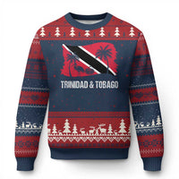 Trini Pride Ugly Christmas Sweater Caribbean Trinidad And Tobago Flag