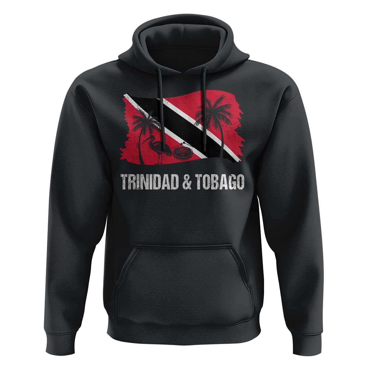 Trini Pride Hoodie Caribbean Trinidad And Tobago Flag