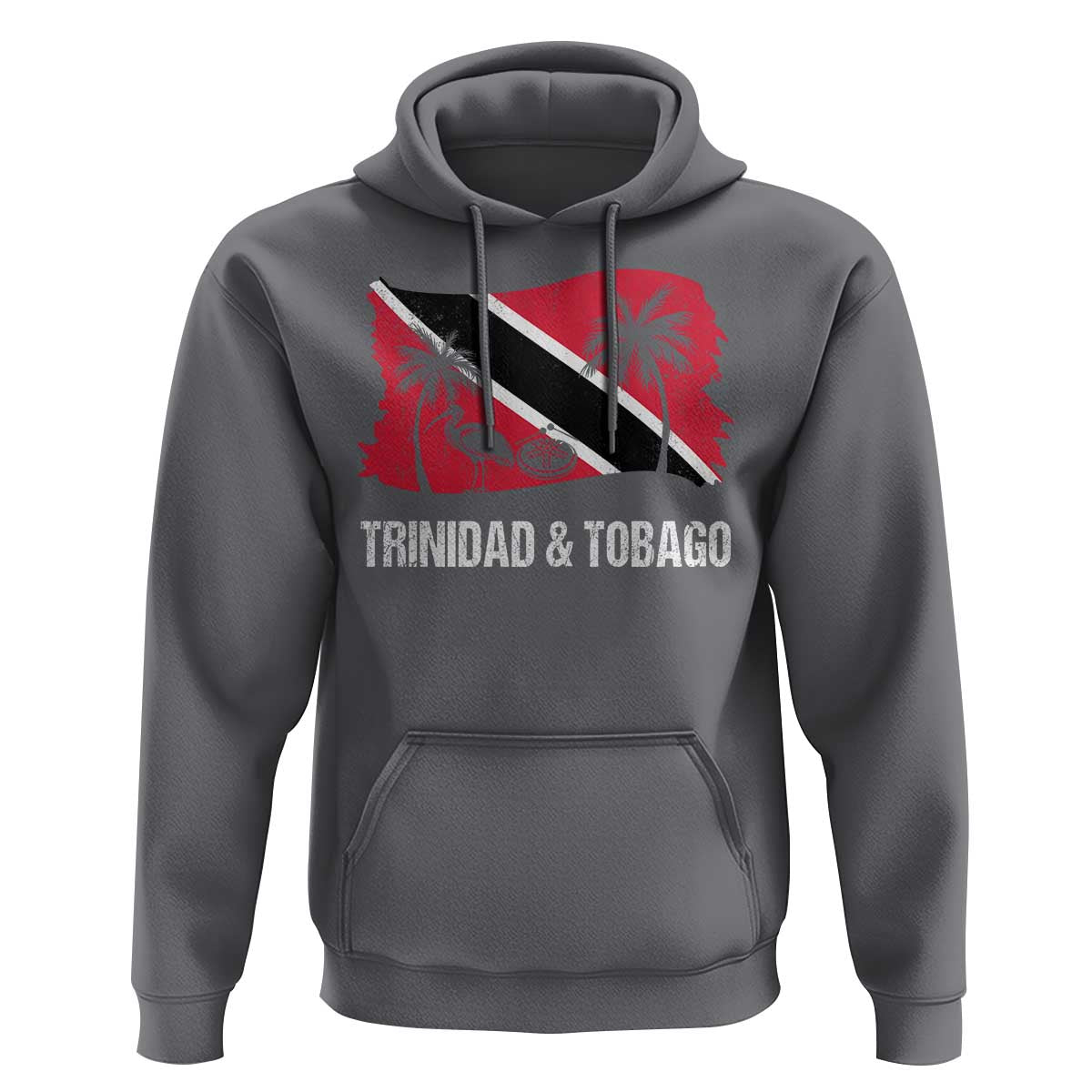 Trini Pride Hoodie Caribbean Trinidad And Tobago Flag