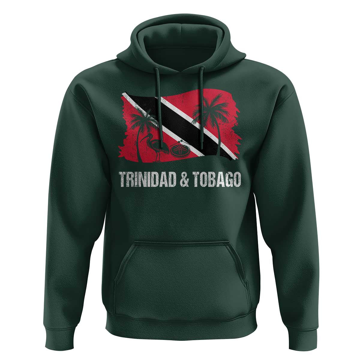 Trini Pride Hoodie Caribbean Trinidad And Tobago Flag