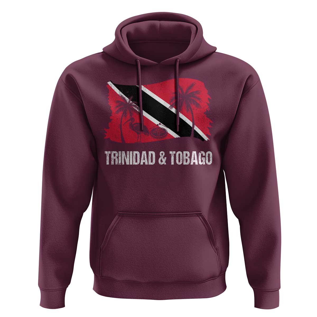 Trini Pride Hoodie Caribbean Trinidad And Tobago Flag