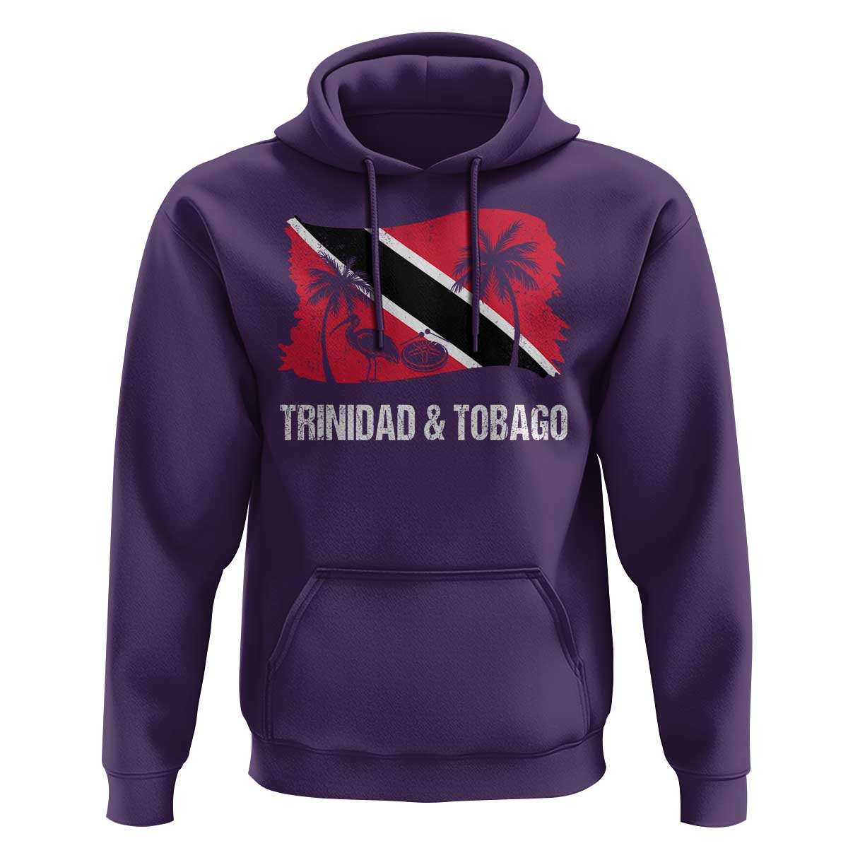 Trini Pride Hoodie Caribbean Trinidad And Tobago Flag
