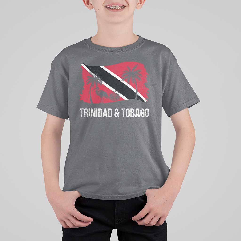 Trini Pride T Shirt For Kid Caribbean Trinidad And Tobago Flag