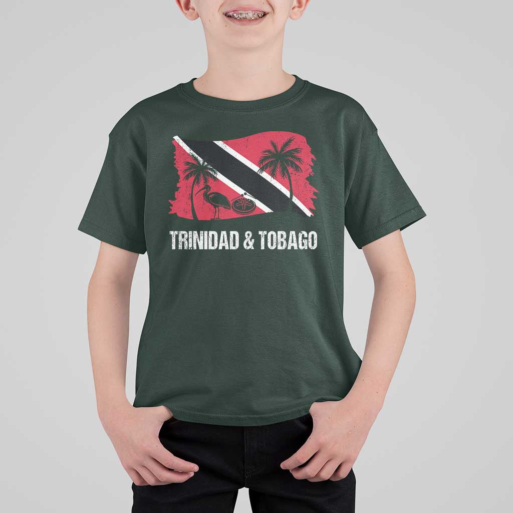 Trini Pride T Shirt For Kid Caribbean Trinidad And Tobago Flag