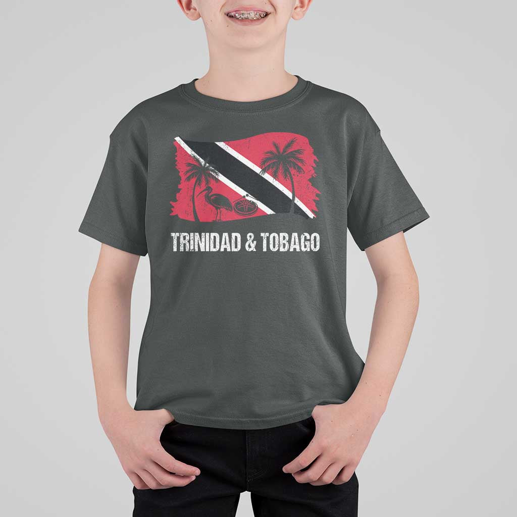 Trini Pride T Shirt For Kid Caribbean Trinidad And Tobago Flag