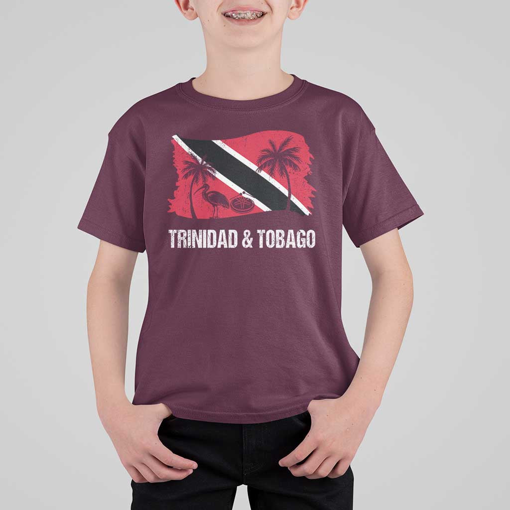 Trini Pride T Shirt For Kid Caribbean Trinidad And Tobago Flag