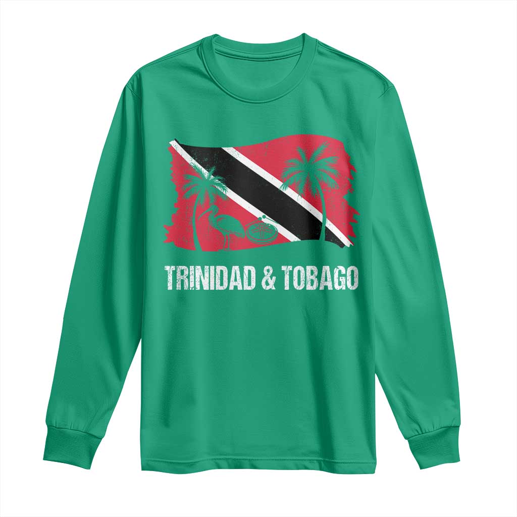 Trini Pride Long Sleeve Shirt Caribbean Trinidad And Tobago Flag