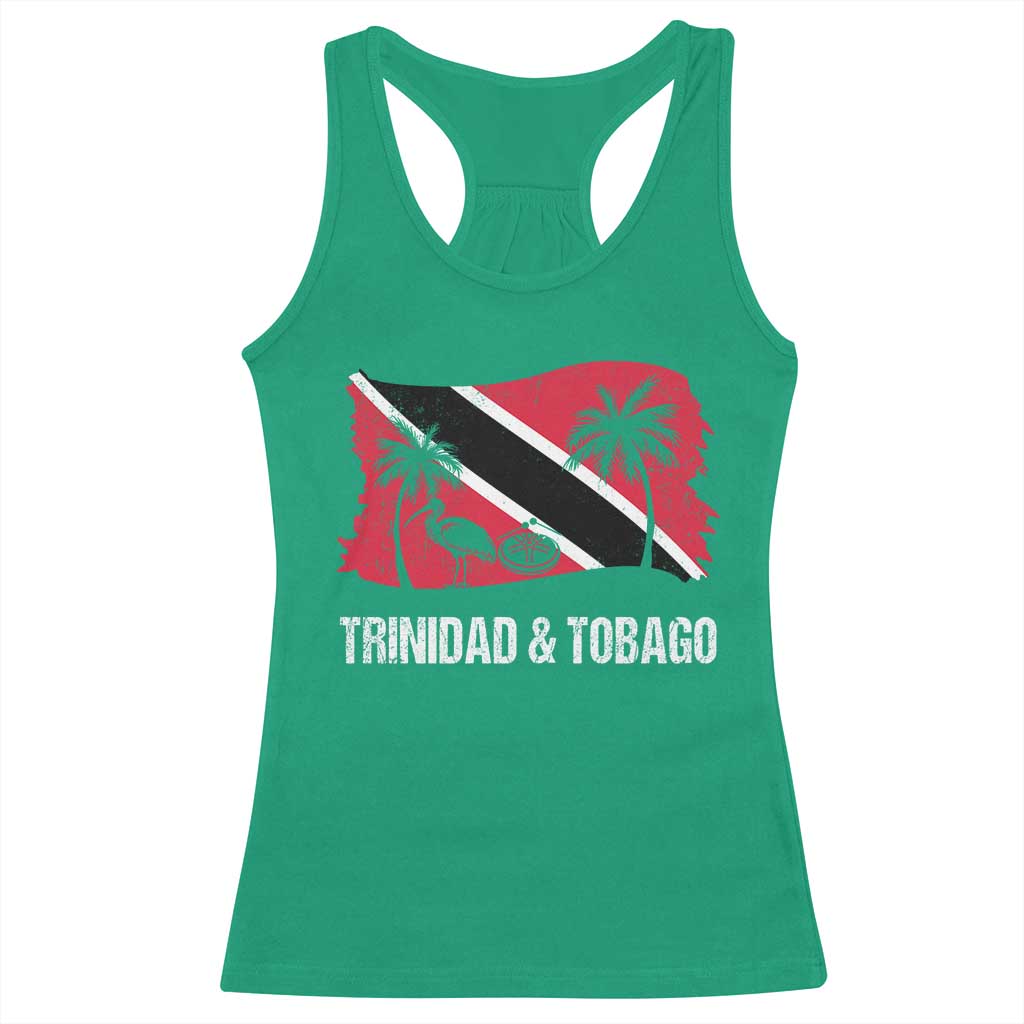 Trini Pride Racerback Tank Top Caribbean Trinidad And Tobago Flag